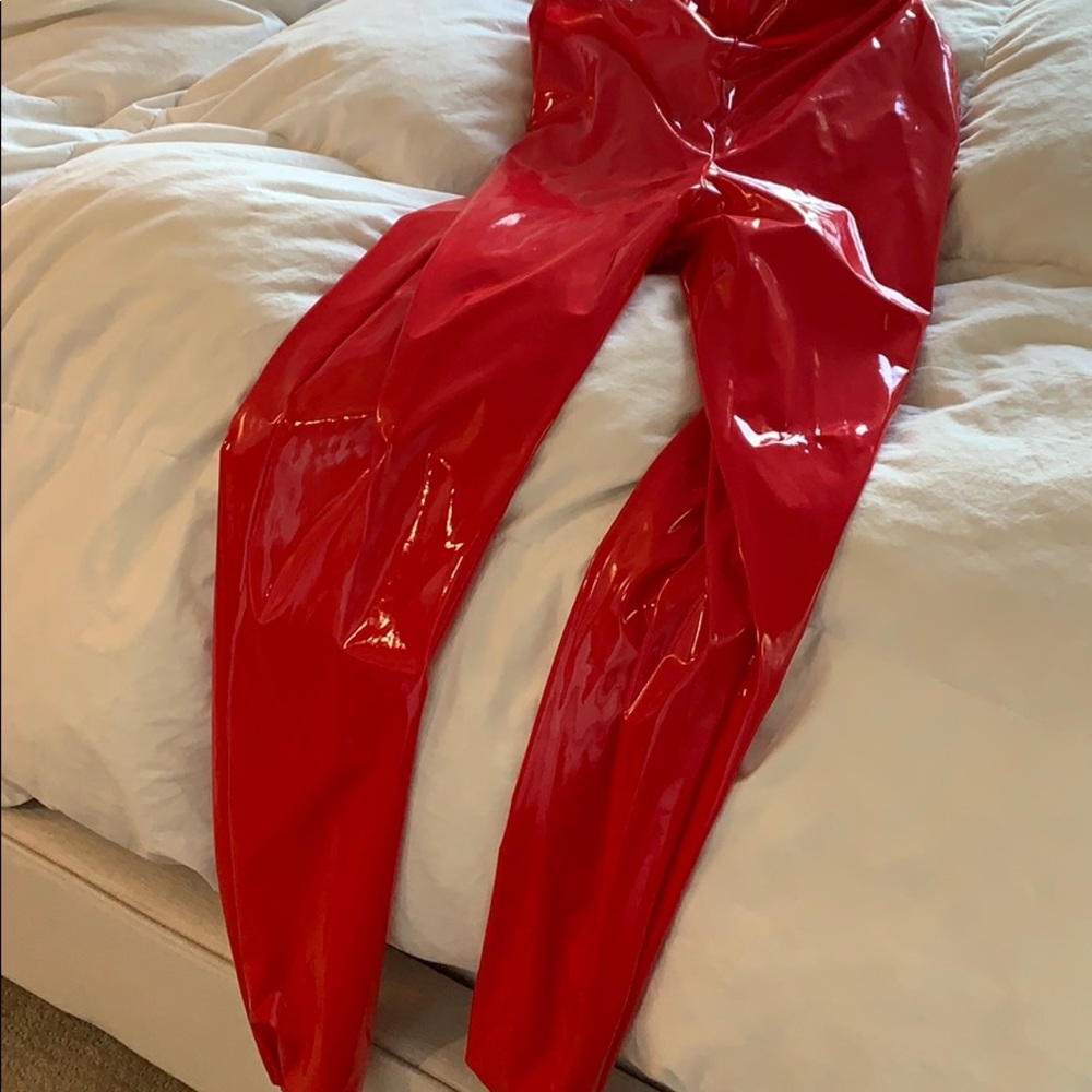 Latex pants